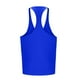 thumbnail image 5 of pstuiky Camiseta sin mangas para hombre, Camiseta deportiva de manga corta con cuello redondo, ajustada y de alta resistencia, de color liso para hombre Camisas de hombre s, 5 of 5