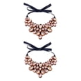 thumbnail image 4 of Minnieouse Collar de mujer, gargantillas con estilo, colgantes, adorno para el cuello, fiesta, banquete, vestido, accesorios, babero brillante, Type3 NO3, 4 of 6