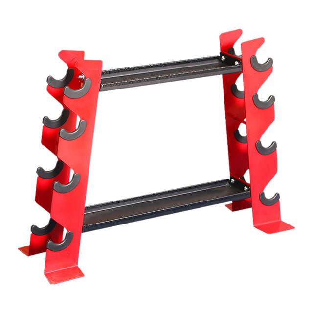 Almencla 4 Tier Dumbbell Rack Dumbbell Weight Rack Dumbbell Holder for Weight Lifting