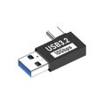 thumbnail image 1 of Adaptador universal USB C macho a USB 3.1 macho, convertidor de datos de 10 Gbps, cargador, accesorio convertidor de datos, 1 of 5