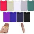thumbnail image 2 of Sticky Card Holder for Phone - Mobile Phone Stand - Cell Phone Wallet Case Credit ID Card Holder Pocket - Phone Pouch, 2 of 5