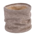 thumbnail image 3 of Calentador de cuello de invierno, cómodo y térmico, para ciclismo en climas fríos Beige, 3 of 8