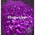 thumbnail image 2 of Glitter Heart Co. Glitter - High Quality Polyester Glitter - Grapevine - Purple Chunky Mix &ndash; 2 oz Bottle, 2 of 2