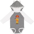 thumbnail image 3 of Inktastic African American Boy, Fireman, Firefighter Boys Long Sleeve Baby Bodysuit, 3 of 5