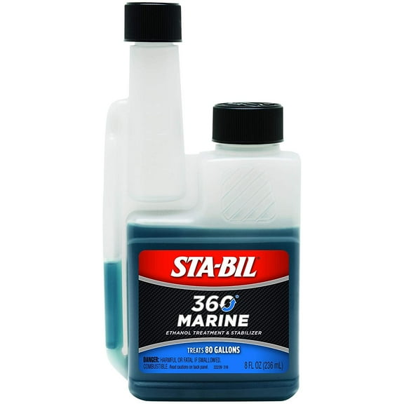 STA-BIL 360 Marine 22239-12PK Ethanol Treatment Automotive Additive, 8 oz 12 Pack
