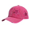 thumbnail image 2 of Women Cowboy Star Printing Sun All Baseball Hat, 2 of 6