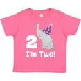 thumbnail image 3 of Inktastic Happy 2nd Birthday Zoo Elephant Boys or Girls Toddler T-Shirt, 3 of 5