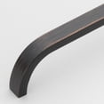 thumbnail image 3 of GlideRite 3-3/4 in. (96mm) Center-Center Curved Cabinet Bar Pull, Oil Rubbed Bronze - 4843-96-ORB, 1 Pack, 3 of 4