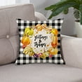 thumbnail image 3 of Guozer Thanksgiving Pillowcase 1PCS 18x18 In Fall Throw Pillow Covers Sofa Cushion Pillowcase Fall Decorations For Home Linen Pillowcase, 3 of 4