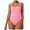 Light Pink, variant on Women Bodysuits Sexy Ribbed Square Neck Sleeveless Tank Tops