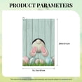thumbnail image 4 of Easygdp White Bunny Bottom And Easter Eggs Golf Towel 24x16in for Men and Women with Carabiner Clip for Easy Attachment, 4 of 8
