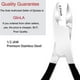 thumbnail image 3 of Alicates para cutículas con empujador de cutículas $ Recortador de cutículas Tijeras para cutículas de acero inoxidable Herramienta para quitar cutículas de uñas $ Tijeras para cutículas de acero, 3 of 7