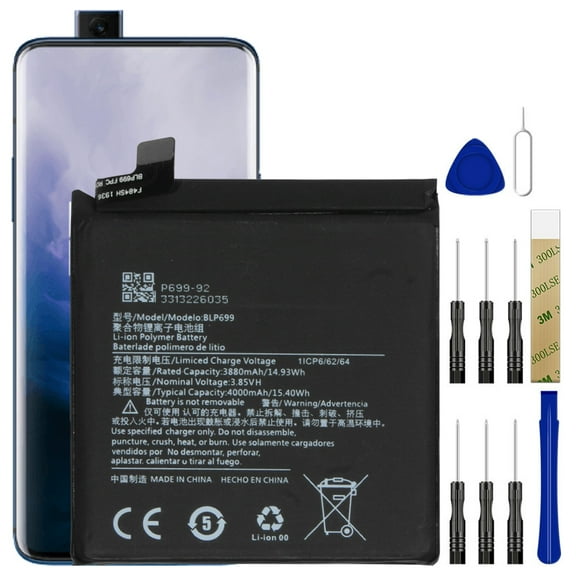 Replacement Battery BLP699 For OnePlus 7 Pro GM1913 Tool
