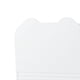 thumbnail image 5 of Caja de almacenamiento de pared para toallas sanitarias femeninas con 2 compartimentos para algodón Blanco, 5 of 5