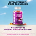 thumbnail image 4 of Vitamatic Prebiotic Fiber Gummies for Adults - 7G Fiber Extra Strength - Zero Sugar Added - 60 Pectin Based Gummies - Digestive Health & Regularity Support, 4 of 11