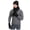 Black, variant on BXJX Mens Winter Beanie Scarf Gloves Sets, Long Neck Scarf Casual Warm 3 Pack Cold Weather Sets Black Size Free Size