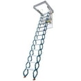 thumbnail image 4 of PreAsion Attic Pull Down Ceiling Ladder 10.5ft/13Steps Hidden Telescopic Ladder Blue, 4 of 10