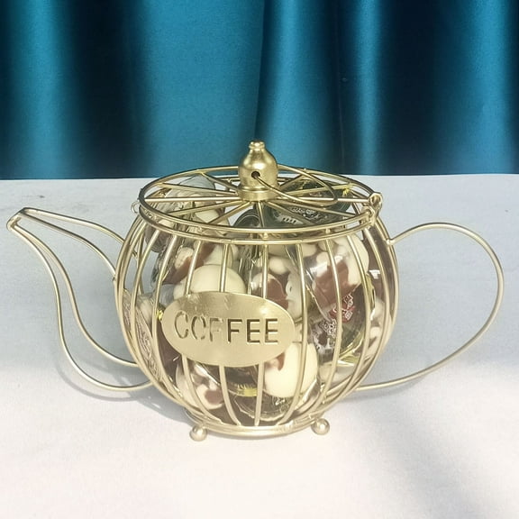 Gnmfd Cup-Shaped Coffee Pod Holder Storage Organizer, Countertop or Cabinet Rack for K-Cups, Espresso Pods, Tea Capsules, Coffee Bar Display, Christmas Gifts, Kitchen Storage Shelves