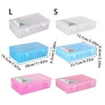 thumbnail image 5 of SIEYIO Clear Thread Box 42 Spools Storage Case Sewing Thread Organizers for Small Large Thread Spools Sewing Storage Accessory, 5 of 13