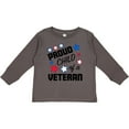 thumbnail image 3 of Inktastic Proud Child of a Veteran- Veterans Day Boys or Girls Long Sleeve Toddler T-Shirt, 3 of 5