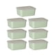 thumbnail image 2 of Juego de contenedores de almacenamiento de alimentos Bearachild Congelador PP grado alimenticio inodoro apilable resistente al frío, 2 of 6