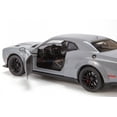 thumbnail image 2 of All Star Toys Exclusive 2018 Dodge Challenger SRT Hellcat Widebody Destroyer Gray 1/24 Diecast Model Car by Motormax 79350, 2 of 8
