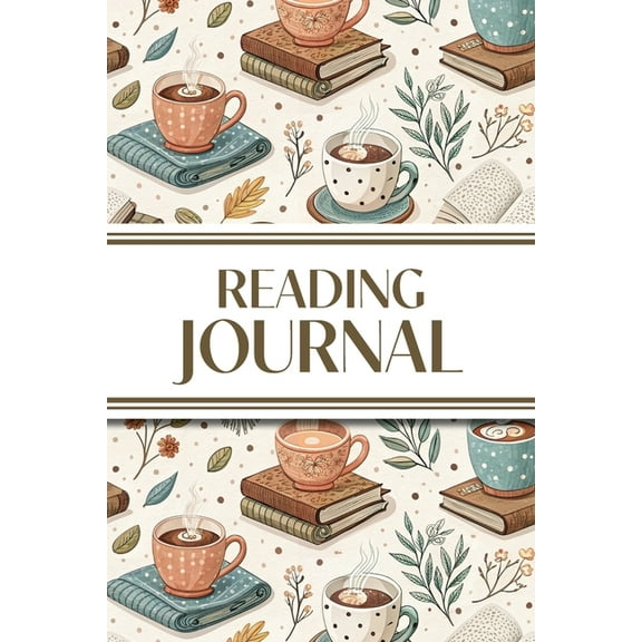 Reading Journal (Cozy Blankets, Books, and Hot Chocolate): 6"x9" Book Lover's Diary; Book/Series Reviews,, (Paperback)