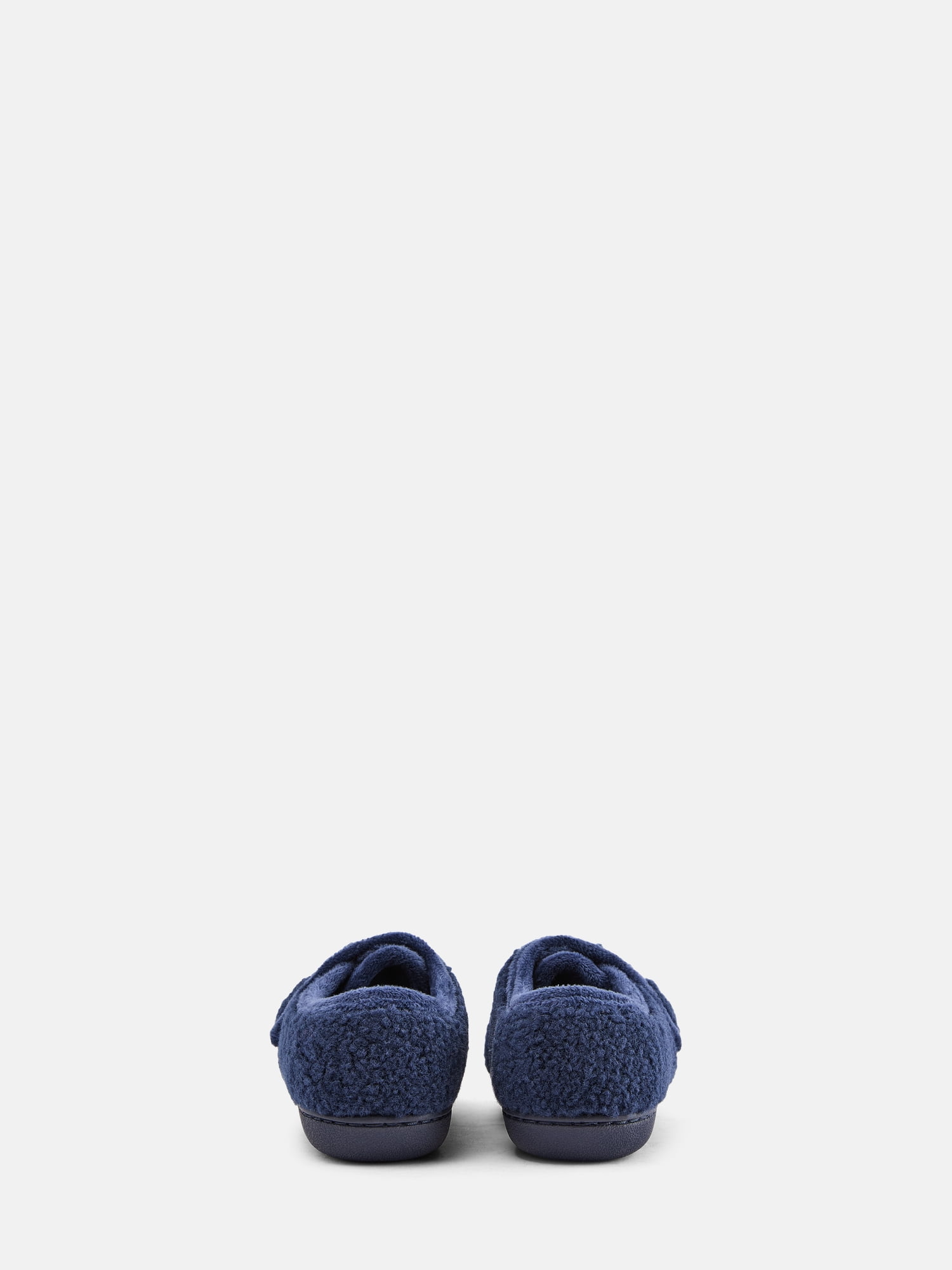 Wonder Nation Baby and Toddler Boys Embroidered Slippers