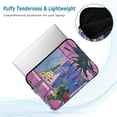 thumbnail image 2 of FORMRS 15"-15.6" Laptop Sleeve Protective Case Soft Carrying Quilted Computer Bag Cover, Purple Window Scene, 2 of 7