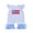 Sky Blue Flag, variant on BemeyourBBs Newborn Baby Girl 4th of July Outfit Patriot Independent Day Clothes Summer One Piece Romper Fly Sleeve Stripes USA Flag Letters Casual Ruffled Jumpsuit Baby Fourth of July Outfit