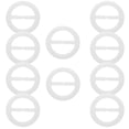 thumbnail image 4 of Shisuyan Resin Buckle Clips For T Shirts Scarves Various Occasions 10Pcs, 4 of 9