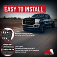 thumbnail image 4 of AMERICAN MODIFIED Armor Grille for 2011 to 2016 Ford F250 with Off Road Lights, 4 of 11