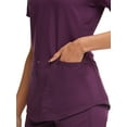 thumbnail image 4 of Scrubstar Women's Ultimate Stretch Twill Criss Cross V-Neck Scrub Top WM12T900A, 4 of 8
