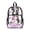Axolotl Daisy Bow Violet Tie-dye, variant on Kids Transparent Backpack Large Capacity Clear Bookbag See Through School Bag Heavy Duty PVC Backpack for Preschool Elementary Students, Sea Turtle Sea Shell Coral Green