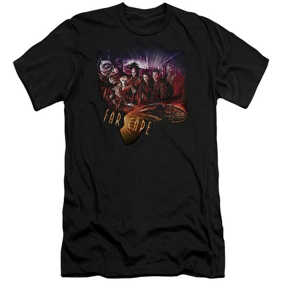 Farscape Graphic Collage S/S Adult 30/1 T-Shirt Black