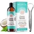 thumbnail image 2 of Enjuague bucal con aceite de coco, menta y sin alcohol para mujeres. Limpieza bucal, blanqueamiento dental., 2 of 7
