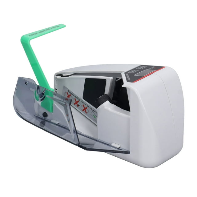 Bill Cash Counter, Portable US Plug 100-240V Money Counter Accurate Time Saving ABS Efficient for Game Halls