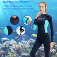 thumbnail image 4 of Ultra-thin Women's Ice Silk Sunscreen Wetsuit Full Body stretch Diving Suit, 4 of 17