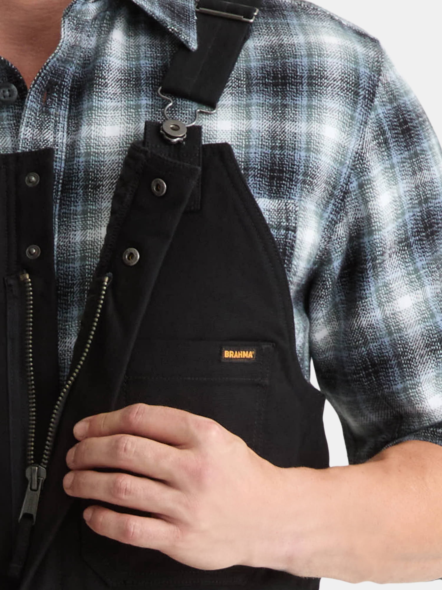 Brahma Men’s and Big Men’s Insulated Bib Overalls, Sizes M-2XL