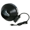 thumbnail image 6 of Hurricane 6 Inch Inline Fan 435 CFM - Quiet Operation, Black, 6 of 8