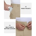 thumbnail image 4 of Lavenicole Men's Golf Pants Stretch Quick Dry Lightweight with Pockets 30W × 30L, 4 of 5