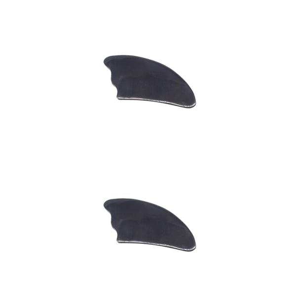 Jumpingount Scraping Board Triangular Women Men Scrape Gua Sha Color Massage Horn Solid Tool Skin Craft Accessory Plate for Home Salon Using Negro 2Conjunto