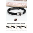 thumbnail image 5 of 8 Years Sobriety Recovery Gifts for Alchoholics Addiction,Inspirational Leather Bracelet,Personalized Recovering Bangle Jewelry for Men Women in AA AF NA,Customized, 5 of 6