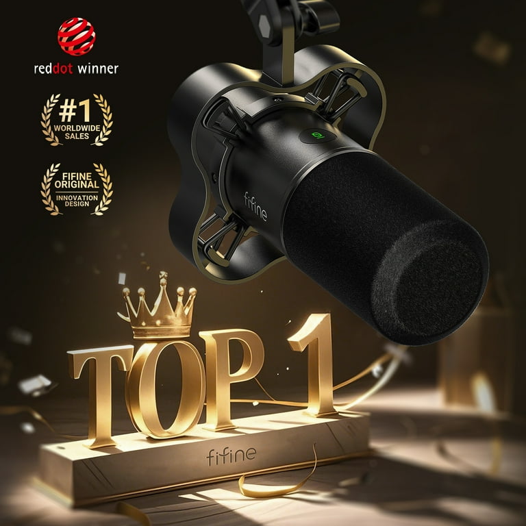Fifine K688 sc8 XLR3m セット売り おまけ有り Amazon.com: FIFINE Dynamic Microphone with XLR Cable Bundle, XLR