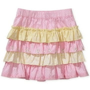 Angle View: George - Little Girls' Ruffled Skirt