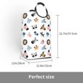 thumbnail image 3 of KLL Cartoon Animals Laundry Hamper,Large Canvas Fabric Lightweight Storage Basket Toy Organizer Dirty Clothes Collapsible Waterproof, 3 of 6