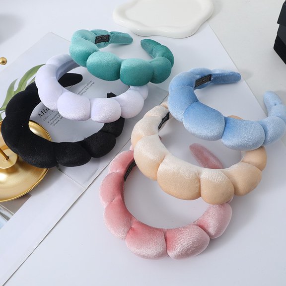 Sponge Headband For Women Accessories Multifunction Head For Skincare Face Washing Makeup Removal Shower Hair