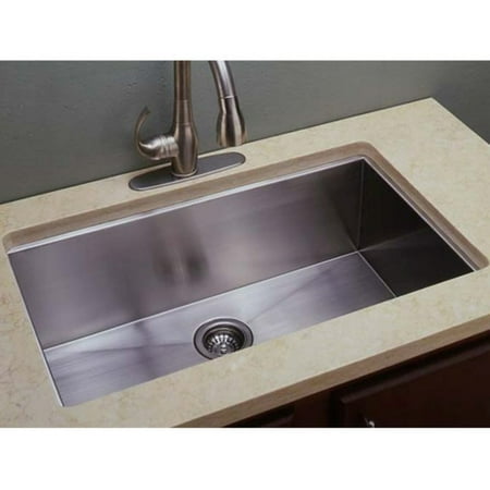 Empire Industries Gs3018 Single Basin Undermount Kitchen Sink
