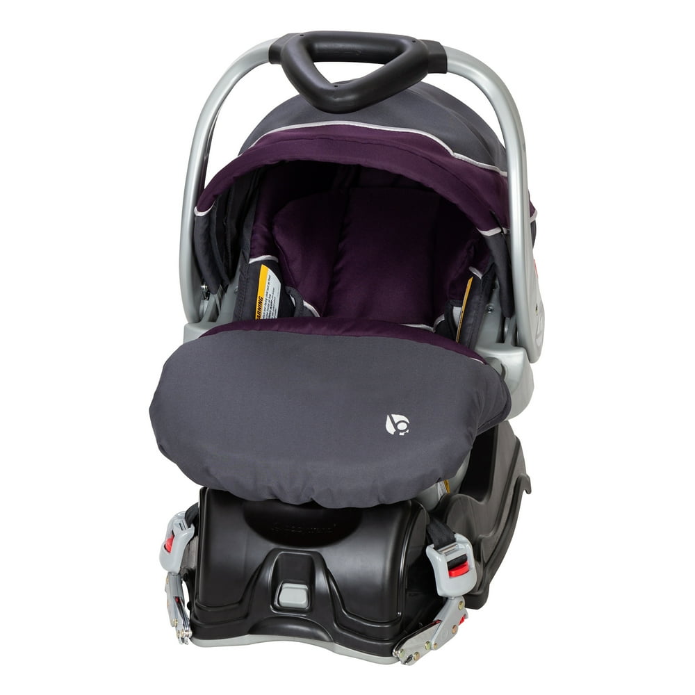 Baby Trend EZ FlexLoc 30.00 lbs Infant Car Seat, Solid Print Purple