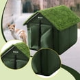 thumbnail image 1 of Caseta exterior para gatos, versátil, tipo cueva, cama, refugio para gatos callejeros, ideal para parques, jardín o patio trasero en invierno. También M, 1 of 10